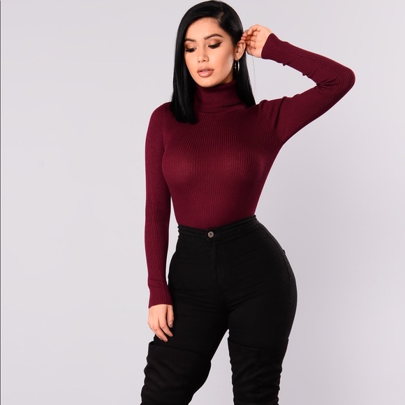 turtleneck fashion nova
